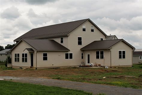 pictures of houses with burnished slate metal roof|burnished slate metal building pics.